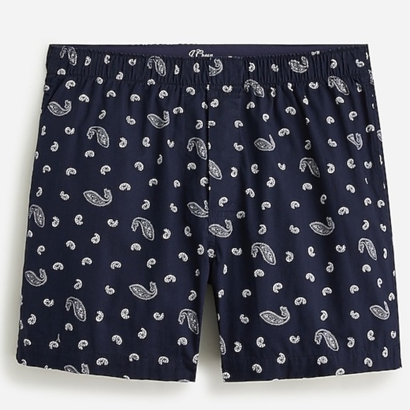 J crew printed boxers crown paisley print - Picture 1 of 3
